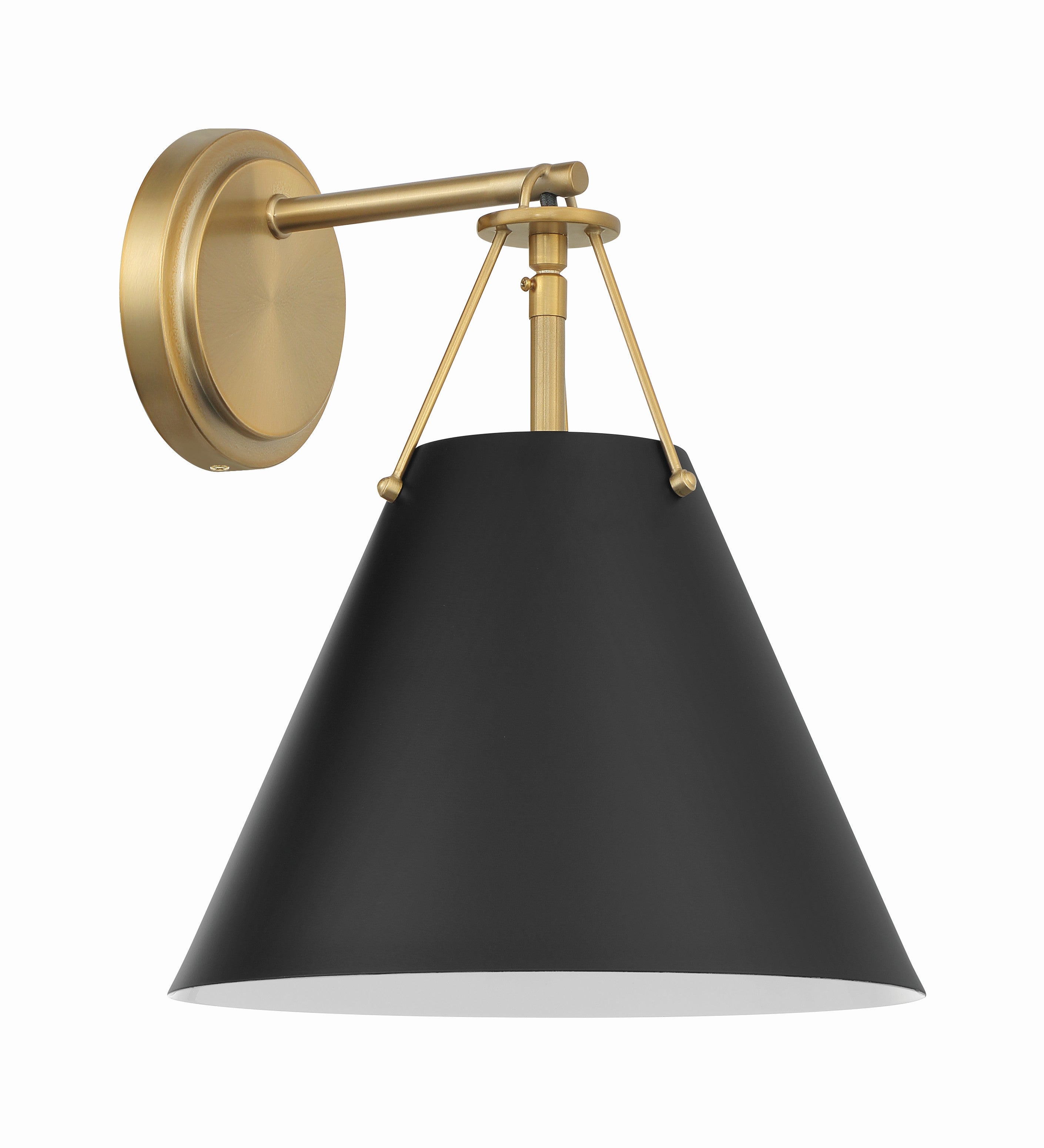Xavier 10'' Vibrant Gold Sconce