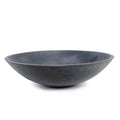 Fiberglass Low Bowl with Lead Finish - 27"D