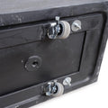 Boxwood Transition Hedge in Planter 62"H Lead Planter / W/Locking Caster Wheels
