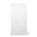Fiberglass Column Planters w/ White Stone Finish 20"
