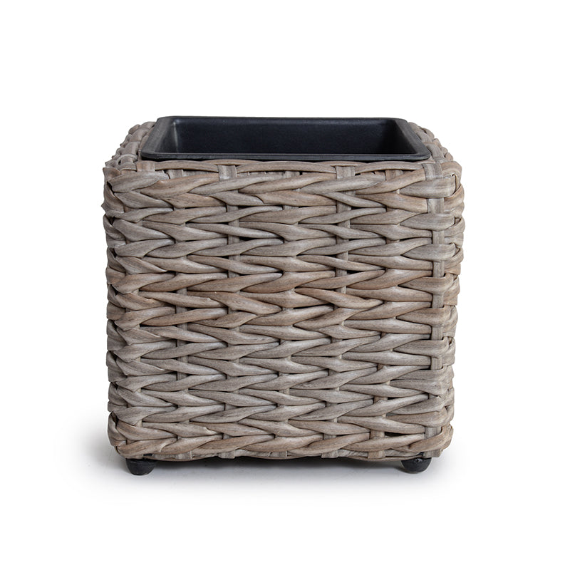 Synthetic Wicker UV Basket 8"