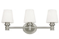 Xavierre 3 - Light Vanity Satin Nickel