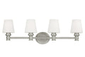 Xavierre 4 - Light Vanity Satin Nickel