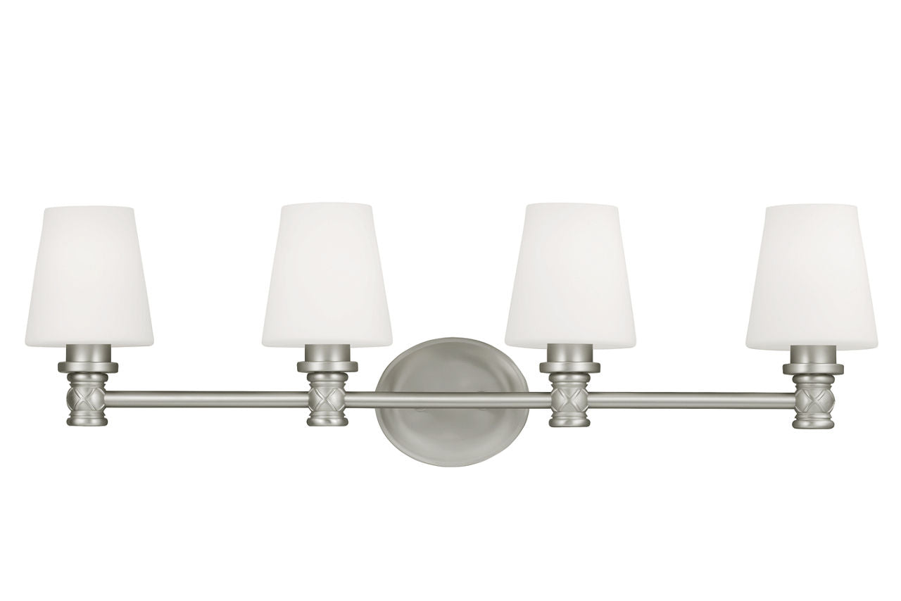 Xavierre 4 - Light Vanity Satin Nickel