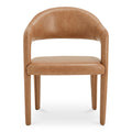Martens Dining Chair Brown Leather