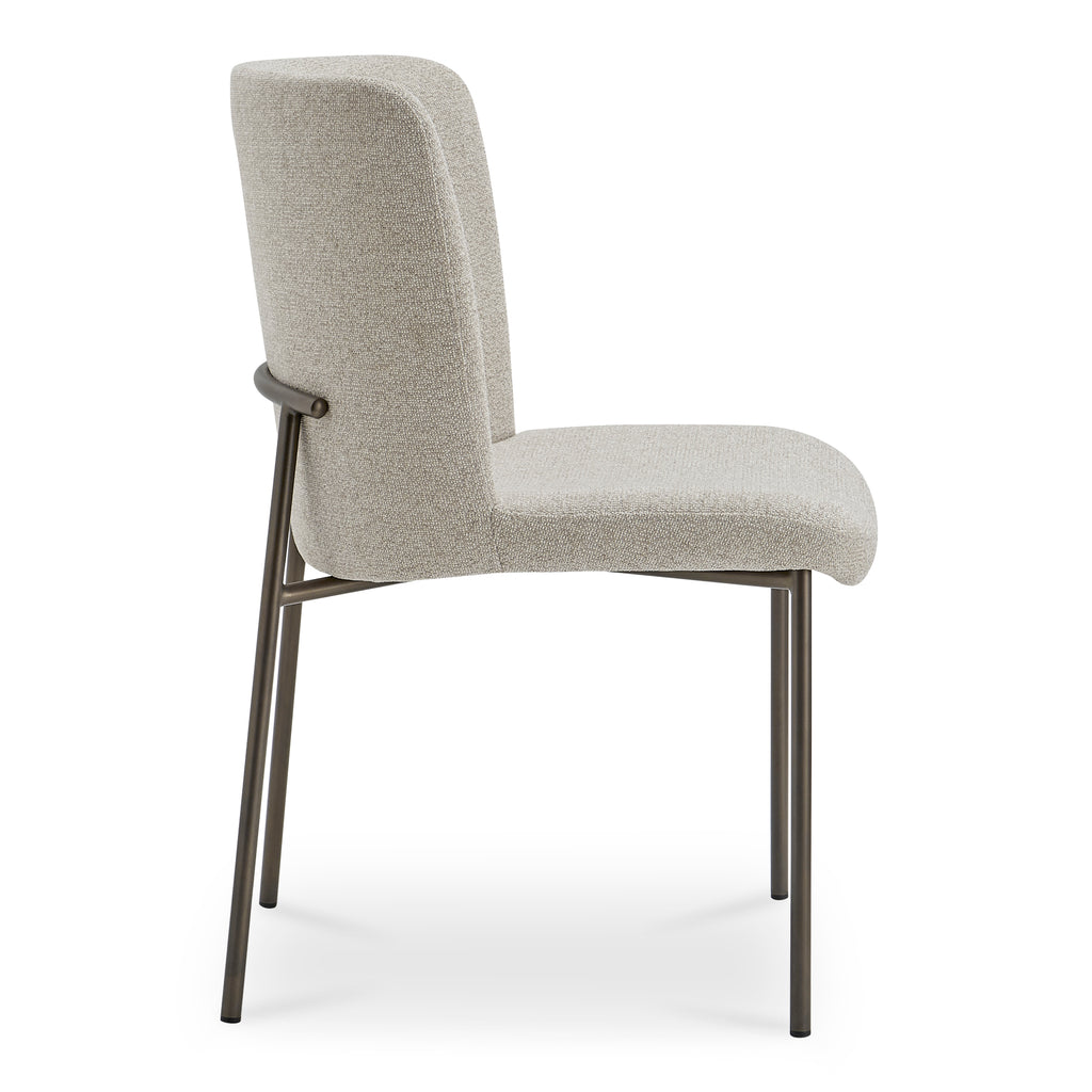 Early Dining Chair Beige-Set Of Two