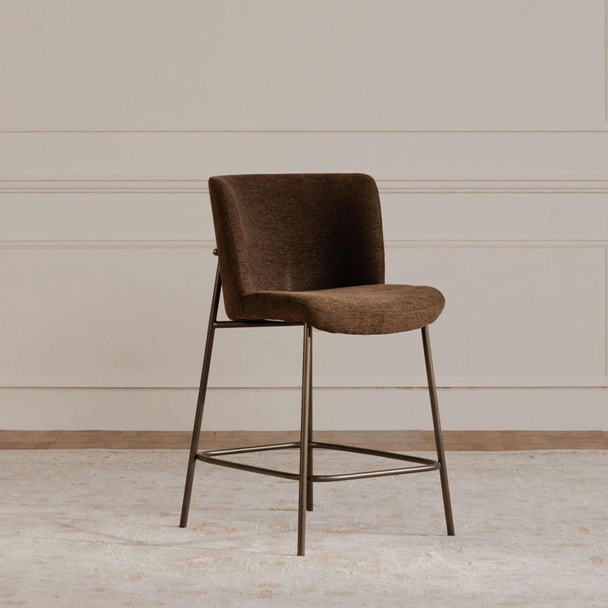 Early Counter Stool Dark Brown