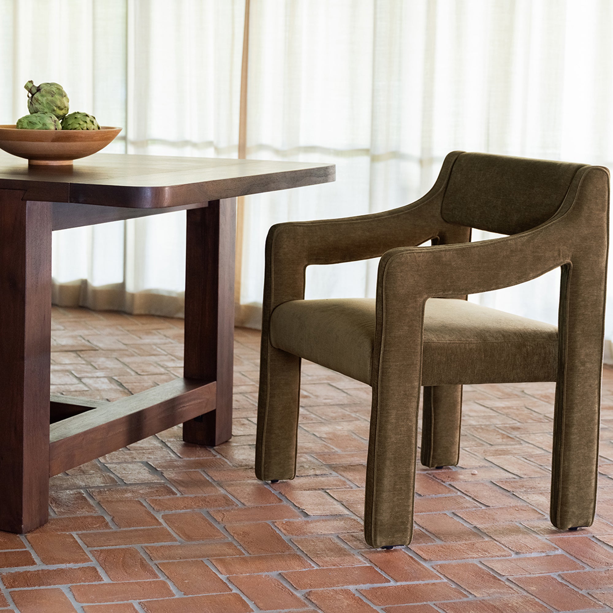 Elise Dining Chair Cedar Green