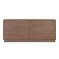 Round Off Sideboard Walnut Brown