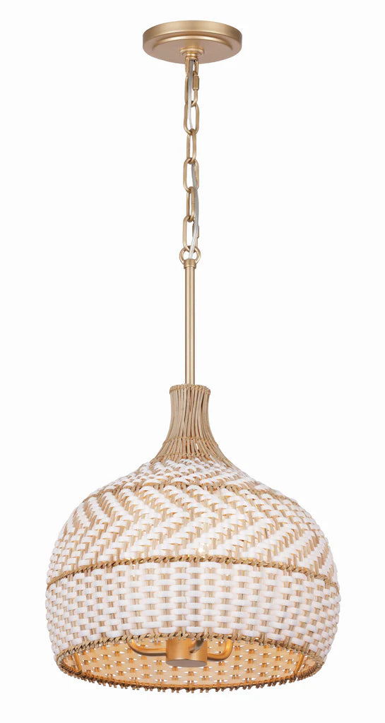 Zanzibar 14'' Soft Gold Pendant