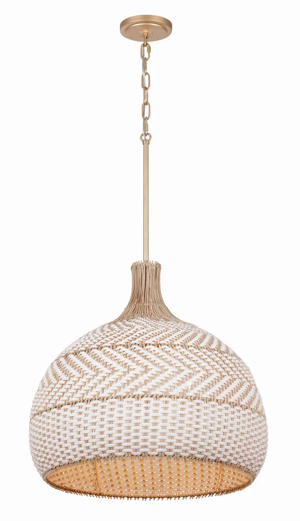 Zanzibar 21'' Soft Gold Pendant