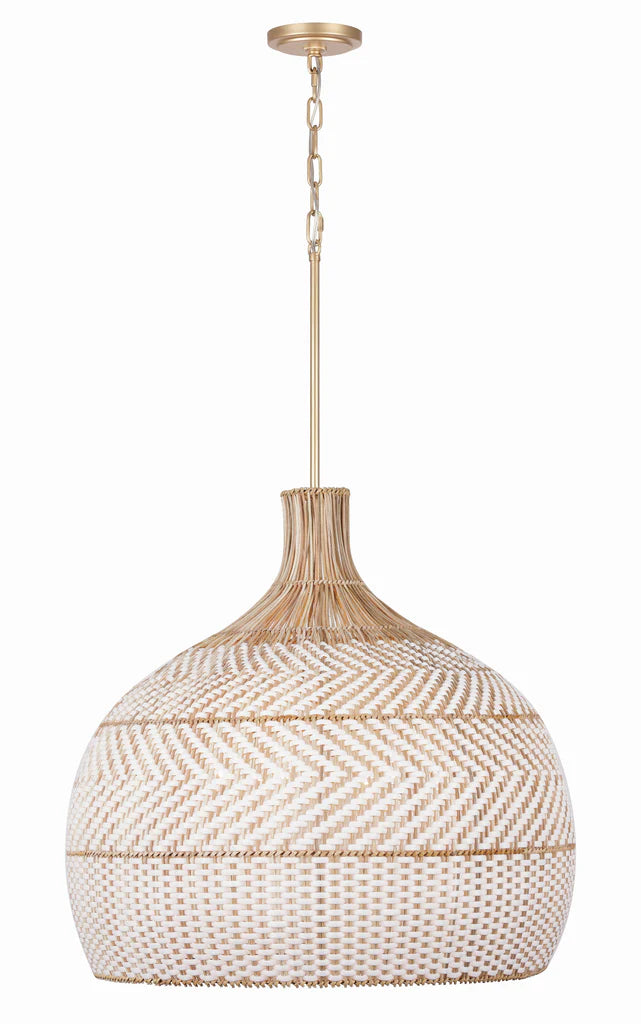 Zanzibar 26'' Soft Gold Pendant