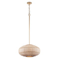 Zanzibar 22'' Soft Gold Pendant
