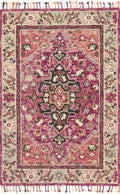 Loloi | Zharah Collection | Raspberry / Taupe | ZR-05