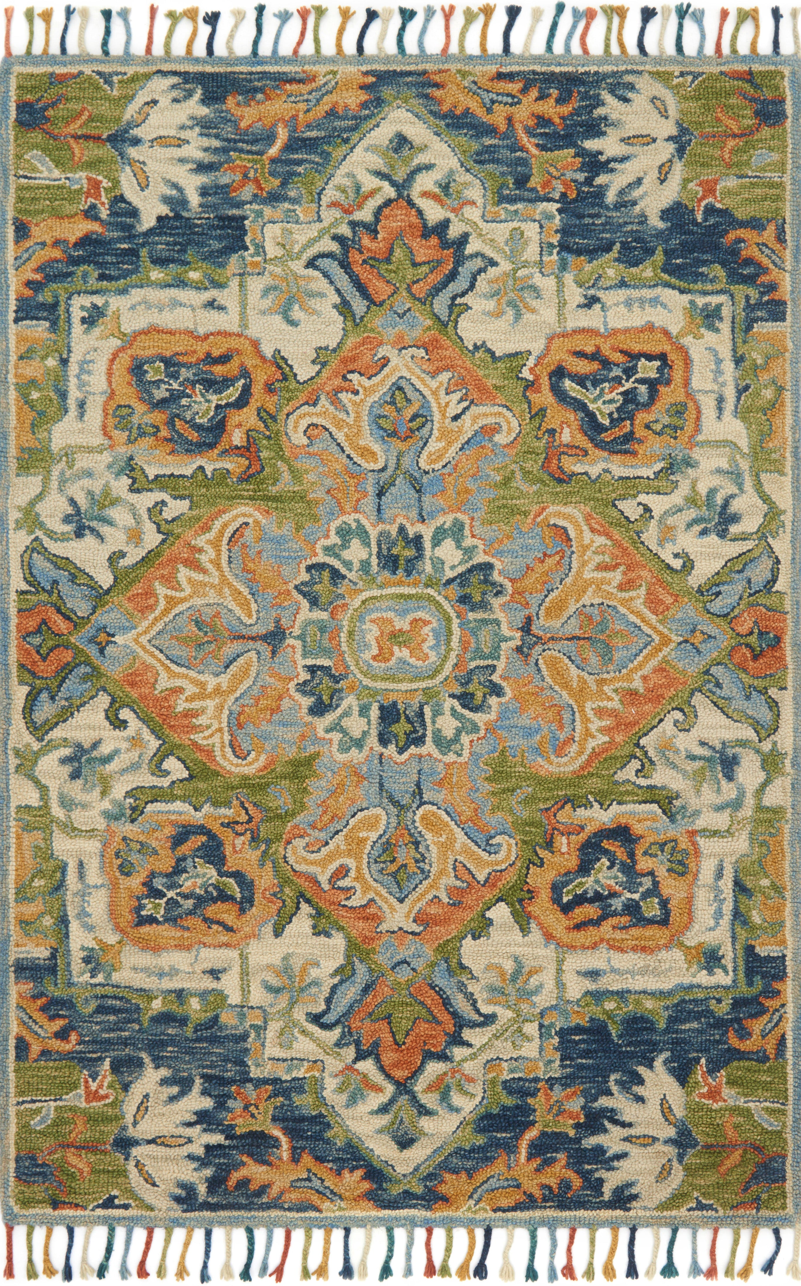 Loloi | Zharah Collection | Blue / Multi | ZR-11