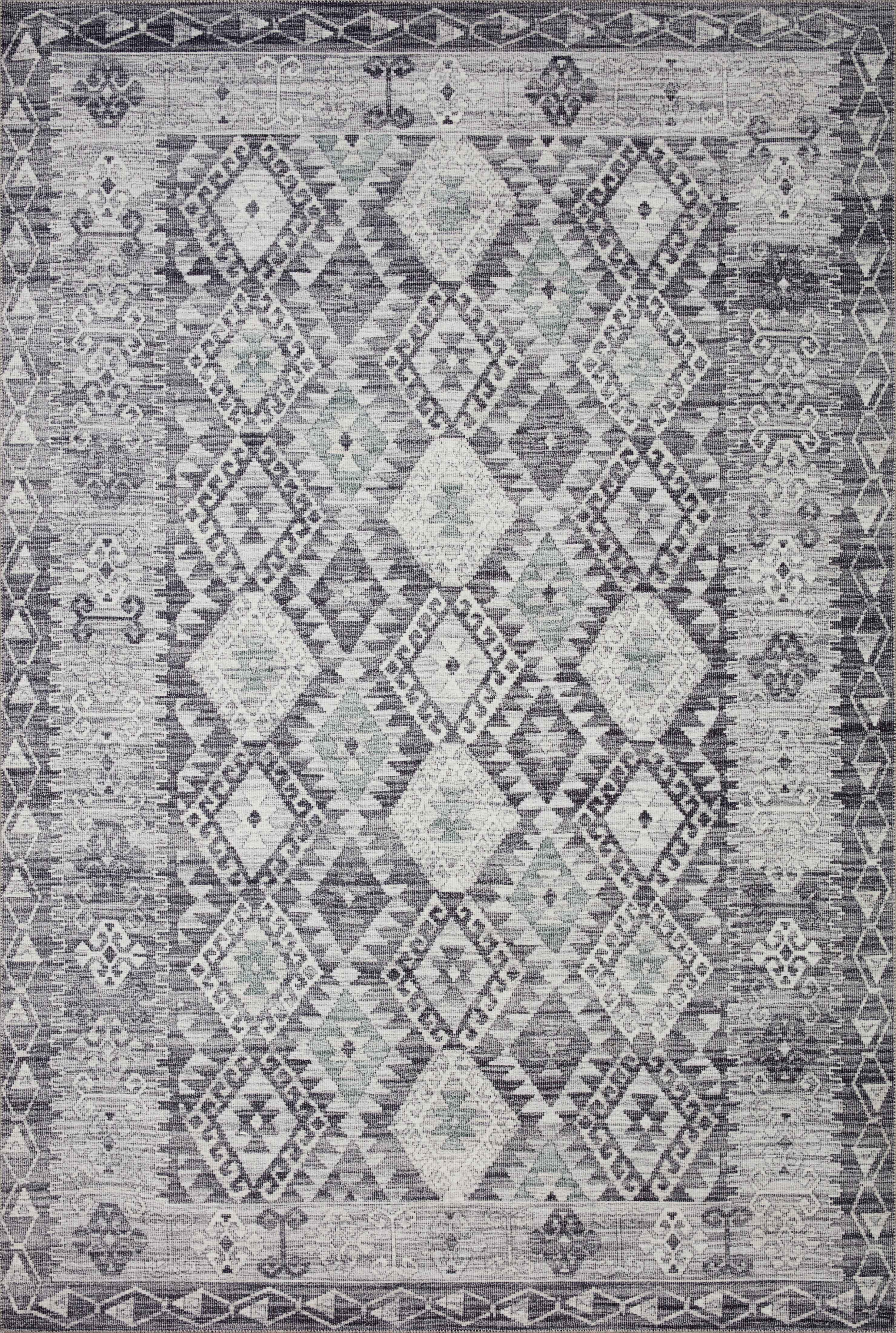 Loloi II | Zion Collection | Charcoal / Slate | ZIO-03