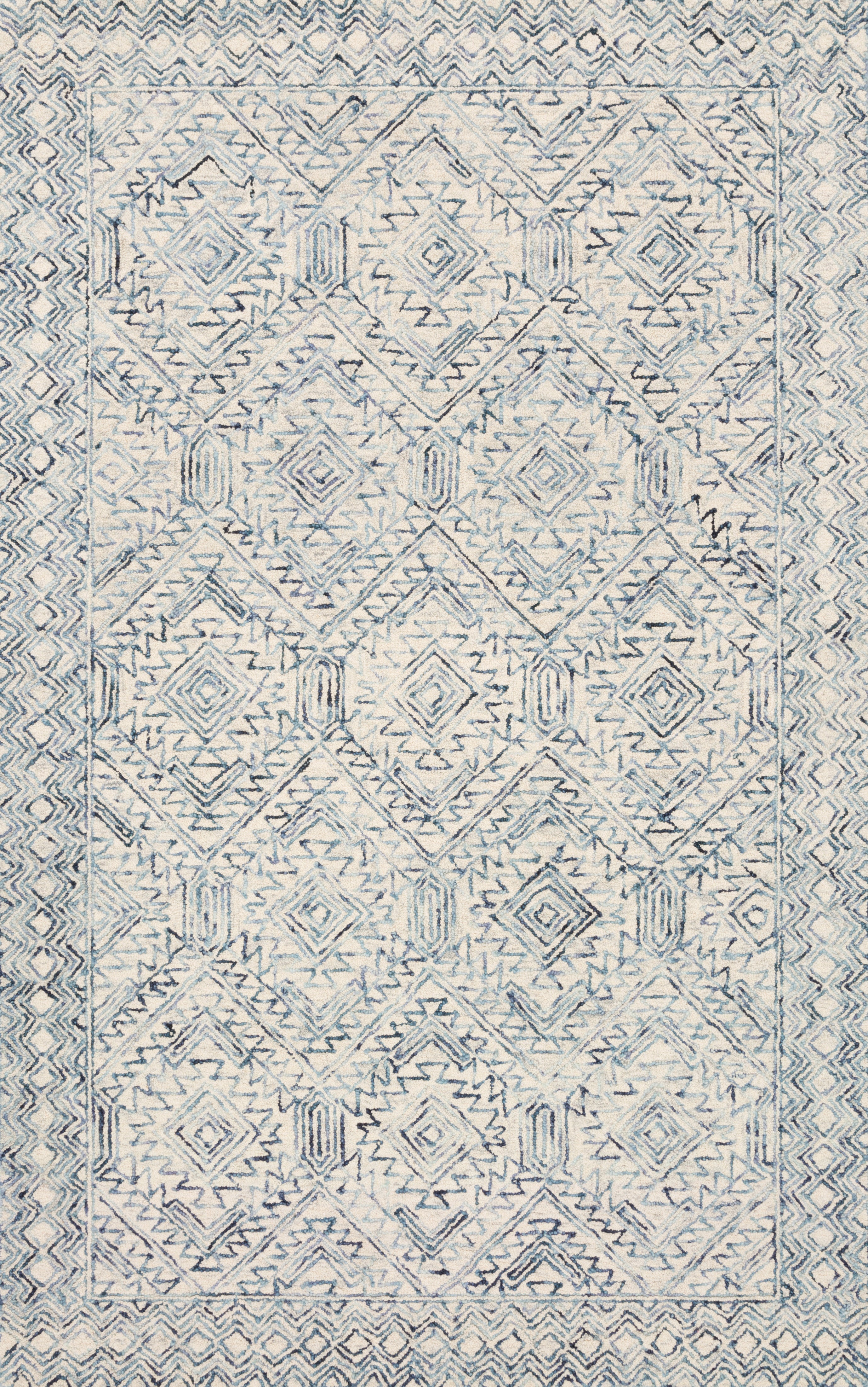 Loloi II | Ziva Collection | Bluestone | ZV-03