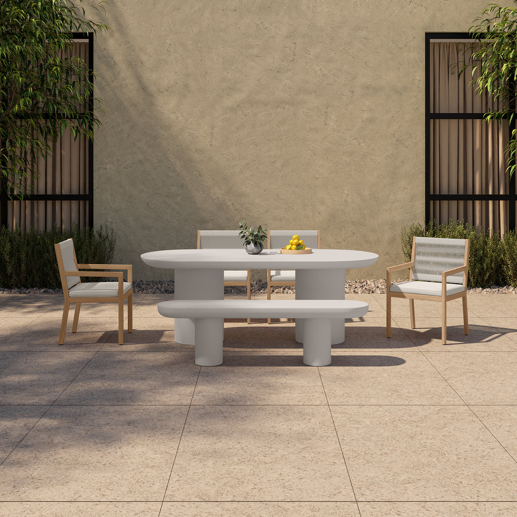 Rocca Dining Table Cream