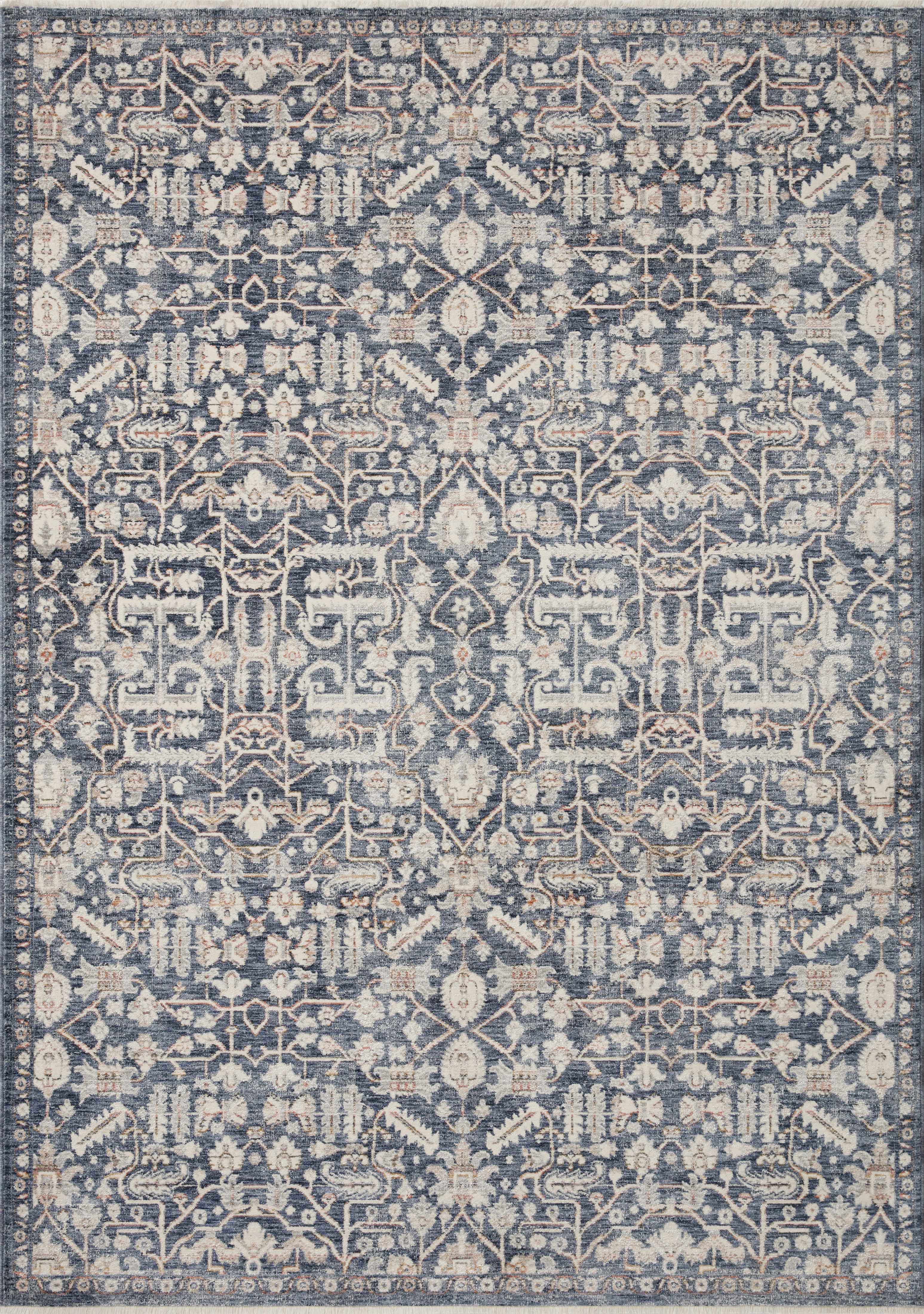 Amber Lewis x Loloi | Zuma Collection | Blue / Ivory | ZUM-02