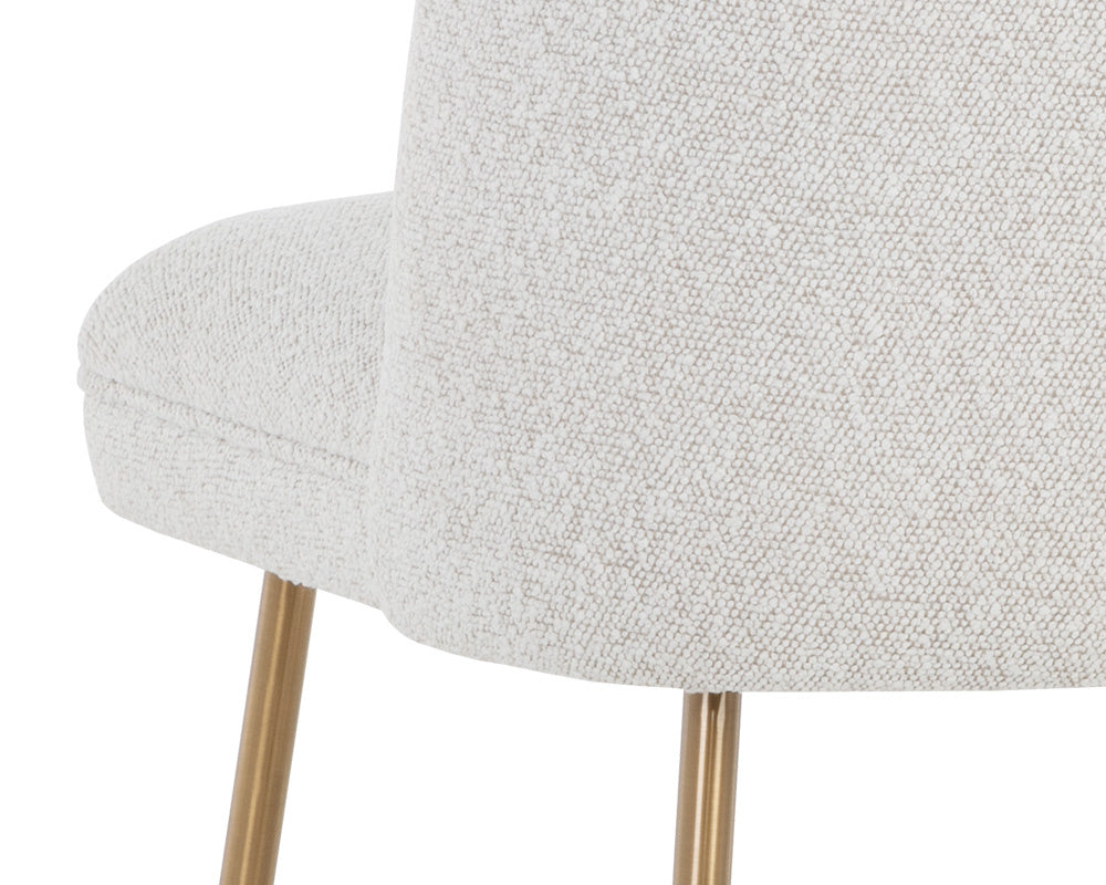Kelty Counter Stool - Gold - Copenhagen White