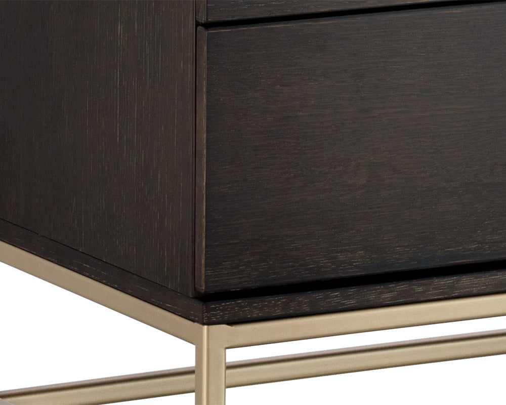 Rebel Dresser - Small - Gold - Charcoal Grey