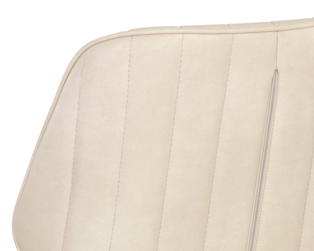 Clinton Dining Chair - Bronze - Bravo Cream