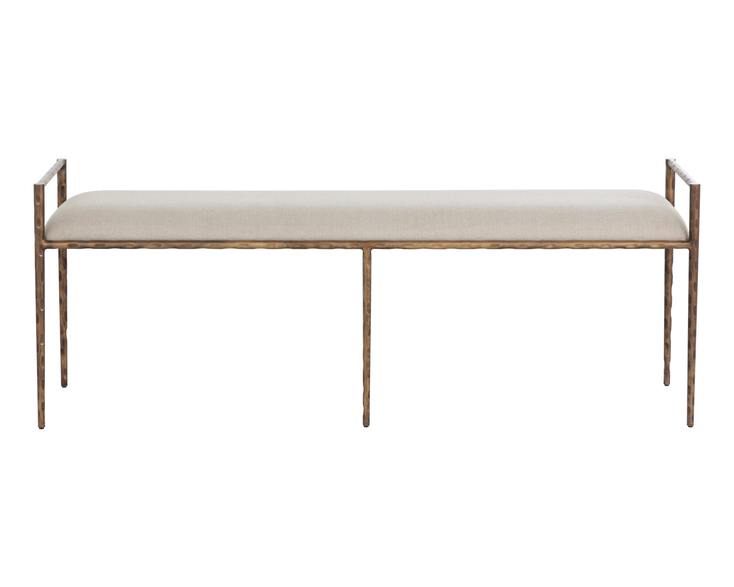 Esai Bench - Zenith Taupe Grey