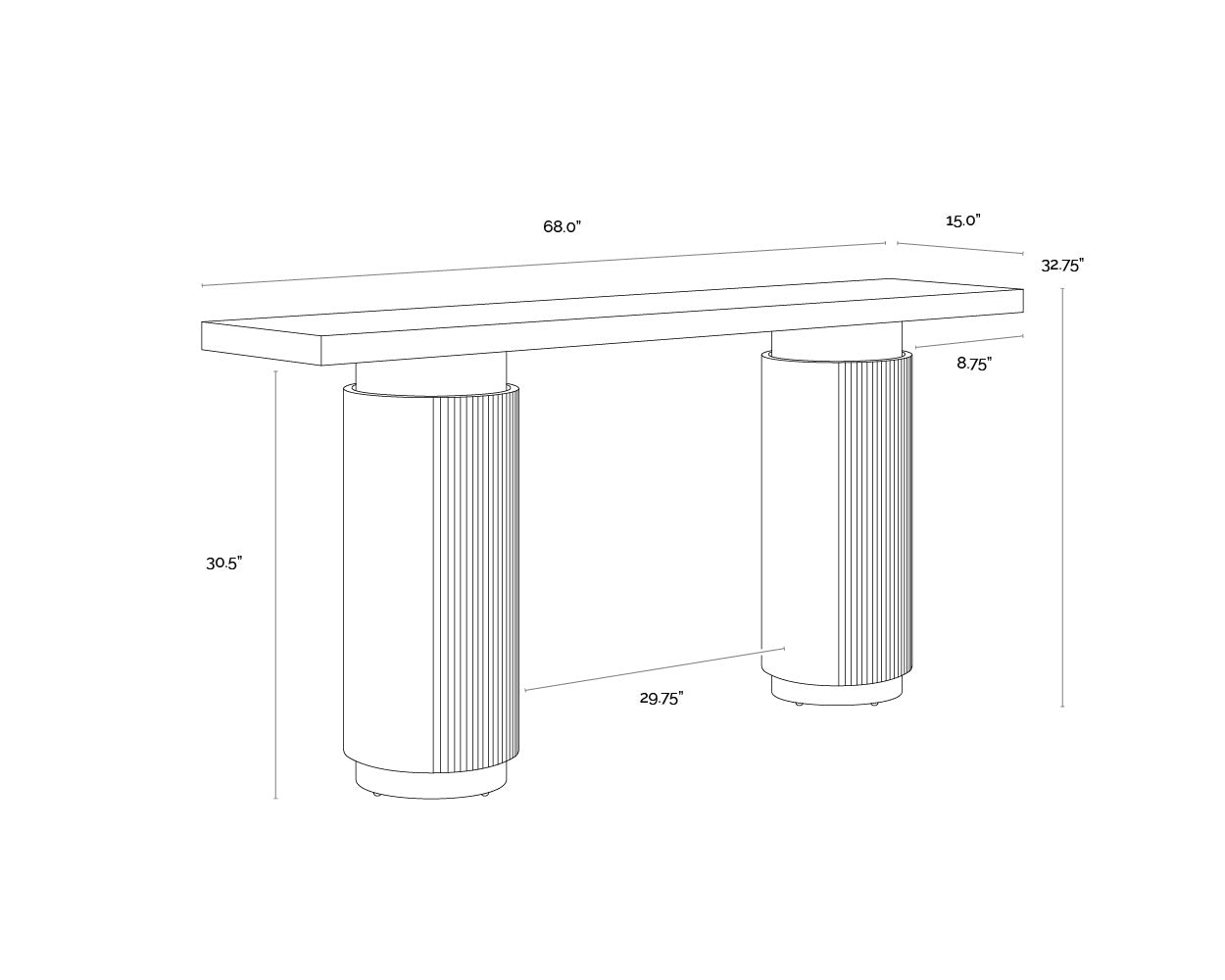 Ashva Console Table