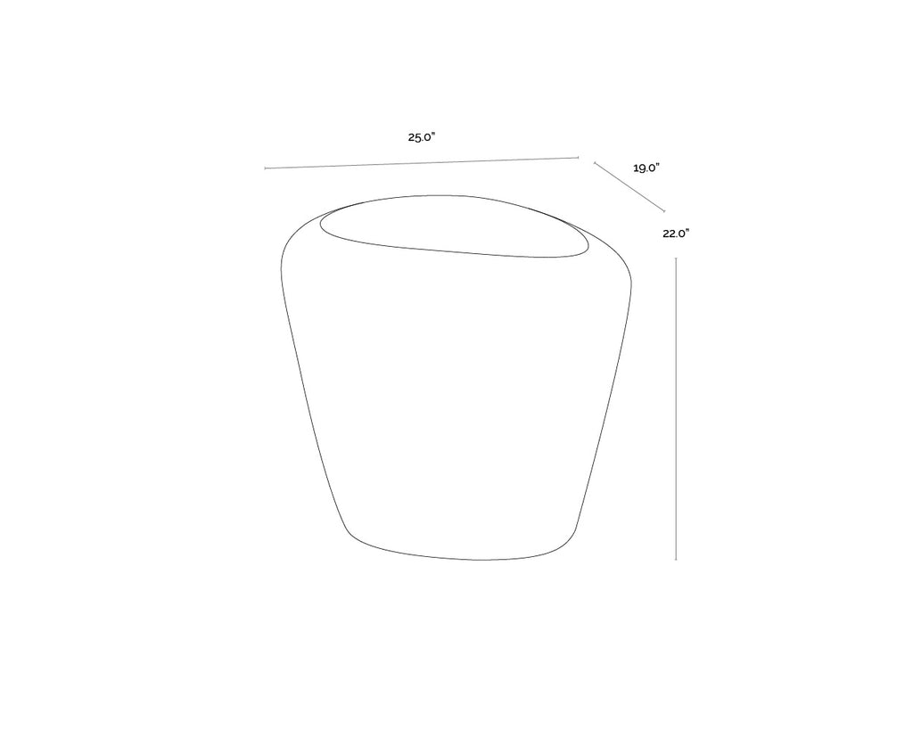 Corvo Side Table - Grey