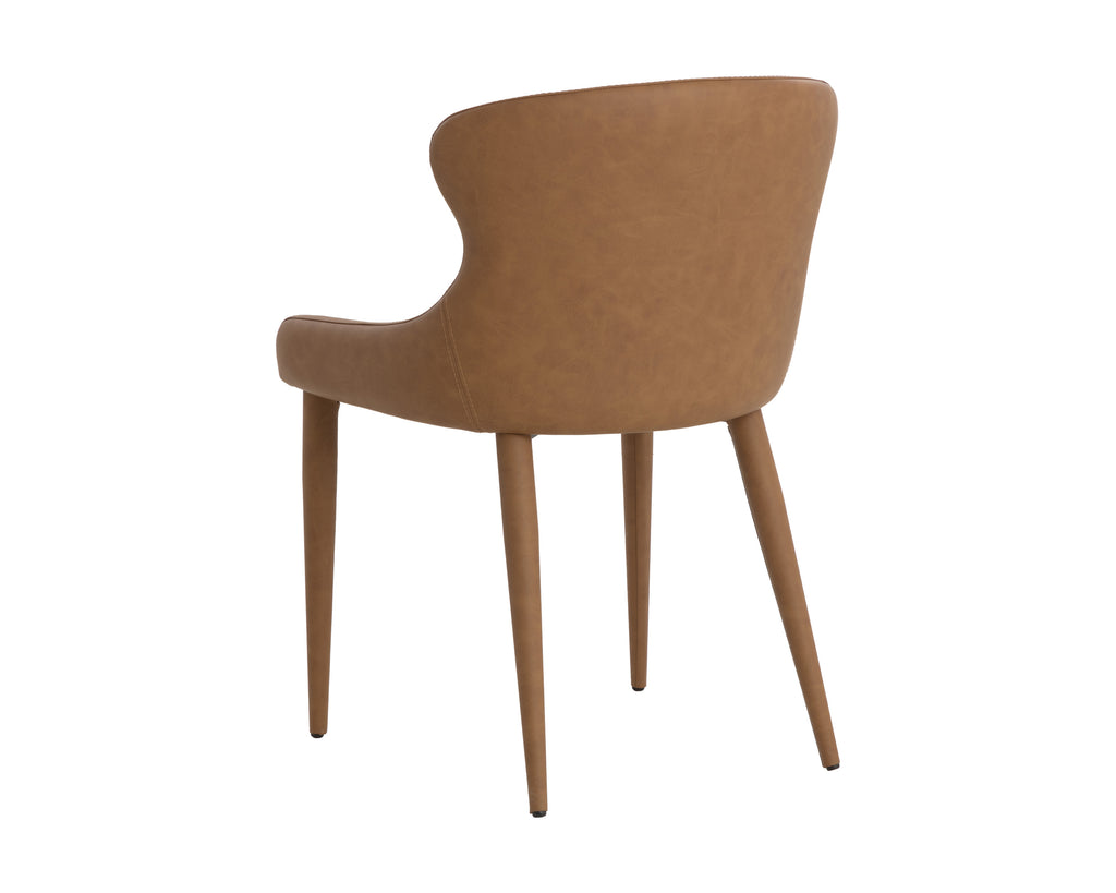 Evora Dining Chair - Milliken Cognac
