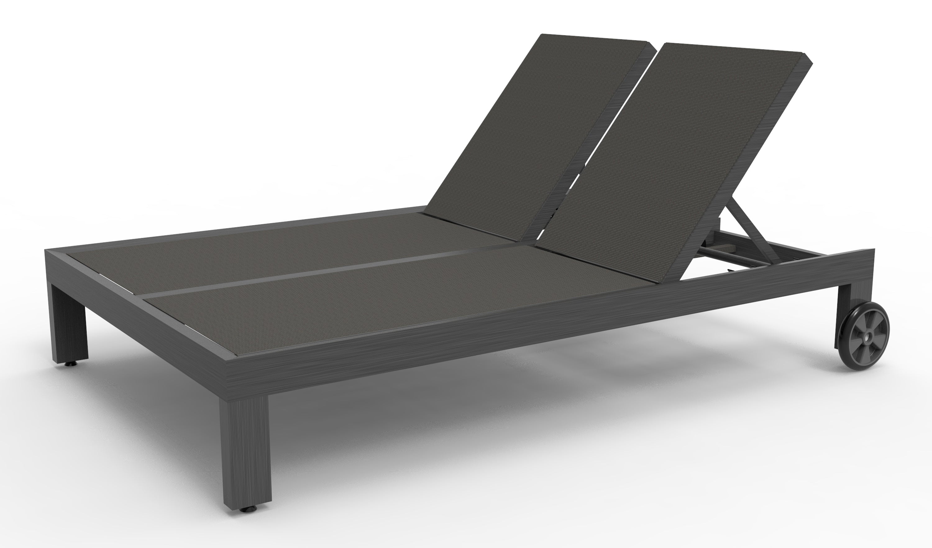 Redondo Adjustable Double Sling Chaise