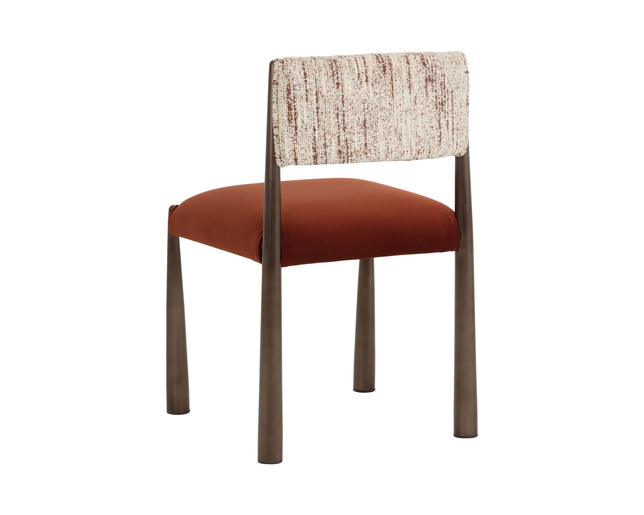 Bayard Dining Chair - Dark Bronze - Meg Rust / Terri Nutmeg