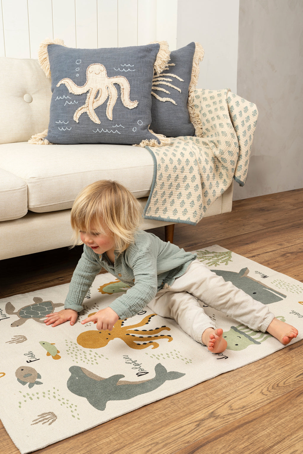 Under the Sea Kids Rug - 2.5x4