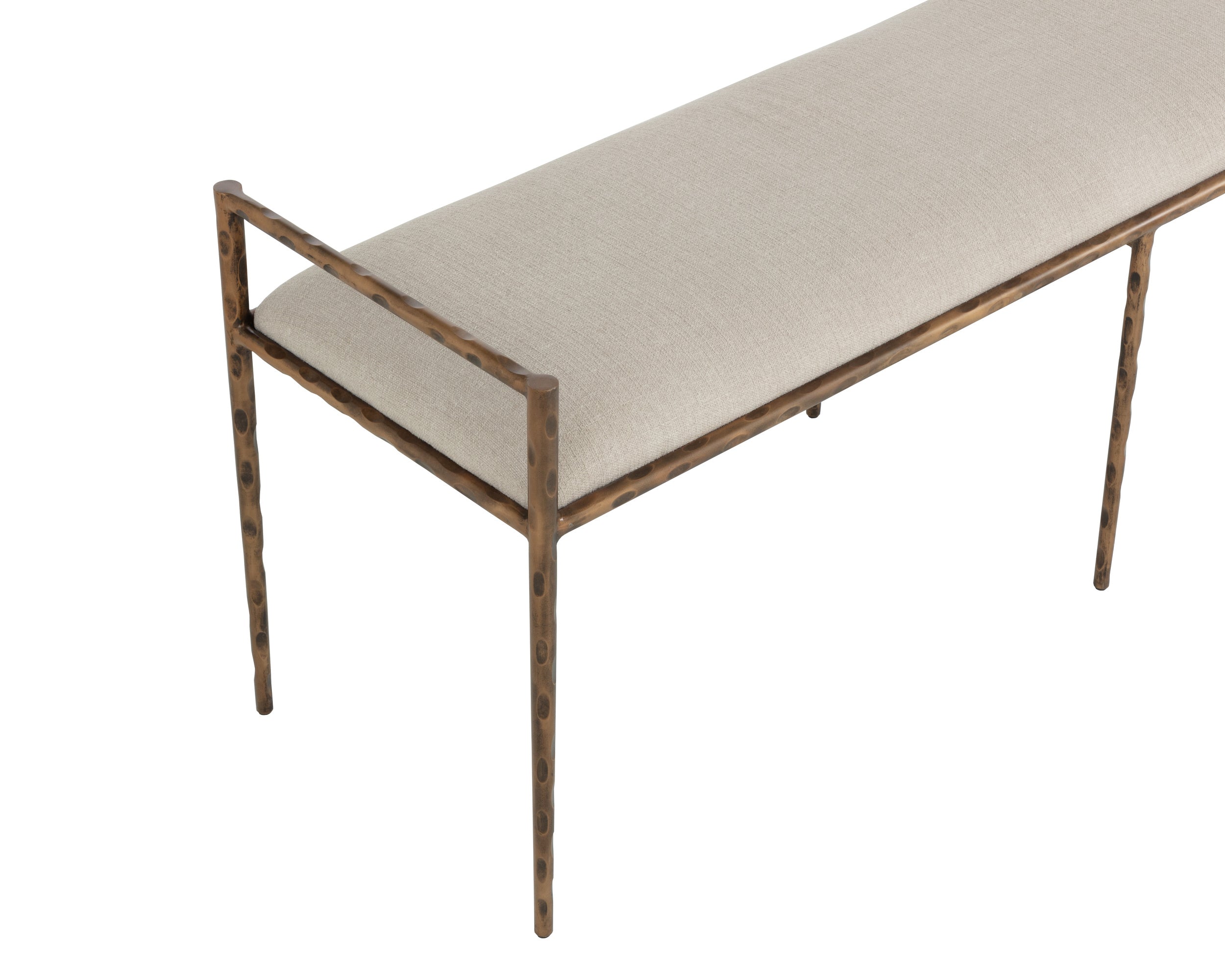 Esai Bench - Zenith Taupe Grey