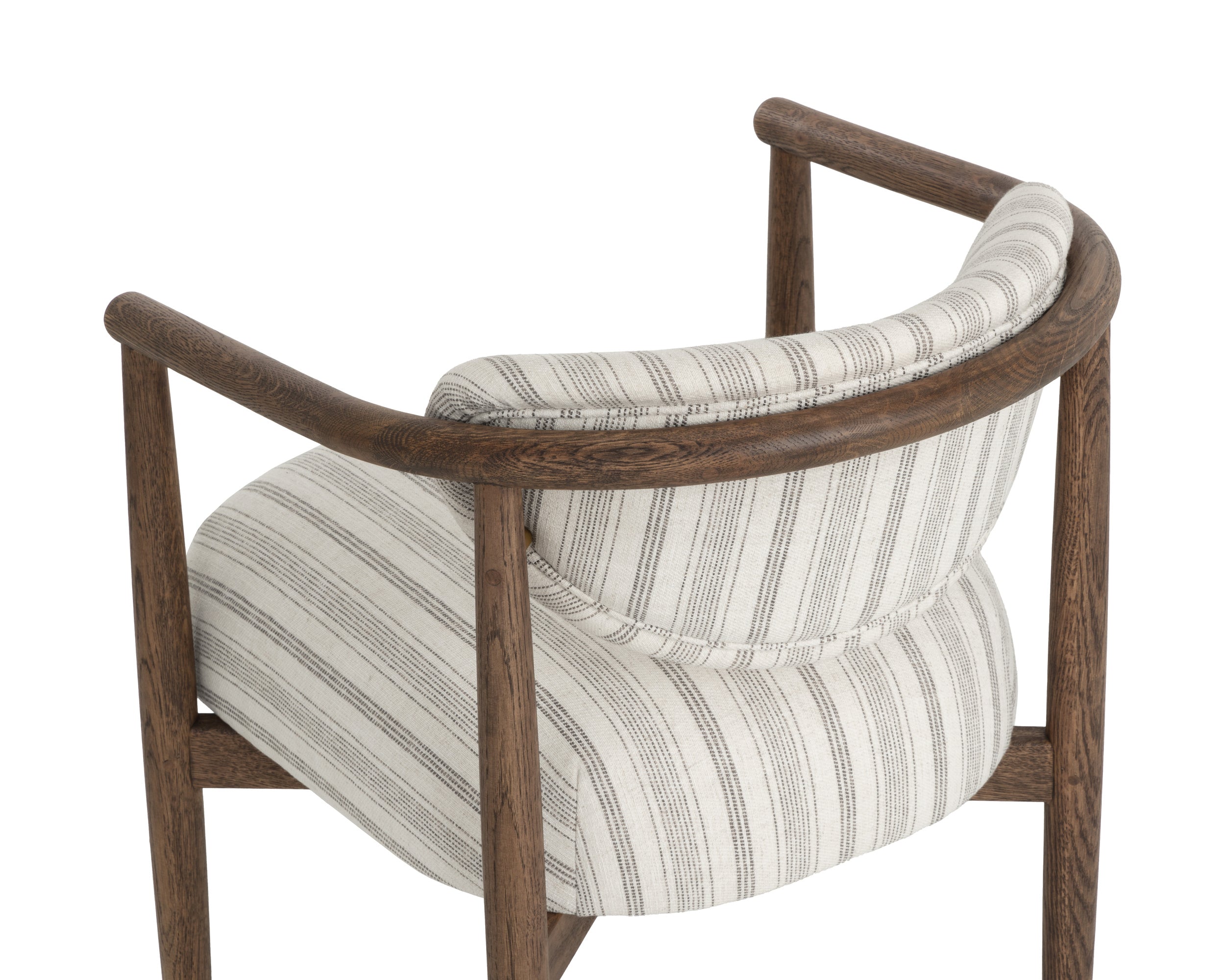Sigrid Dining Armchair - Antique Brown - Gifford Script