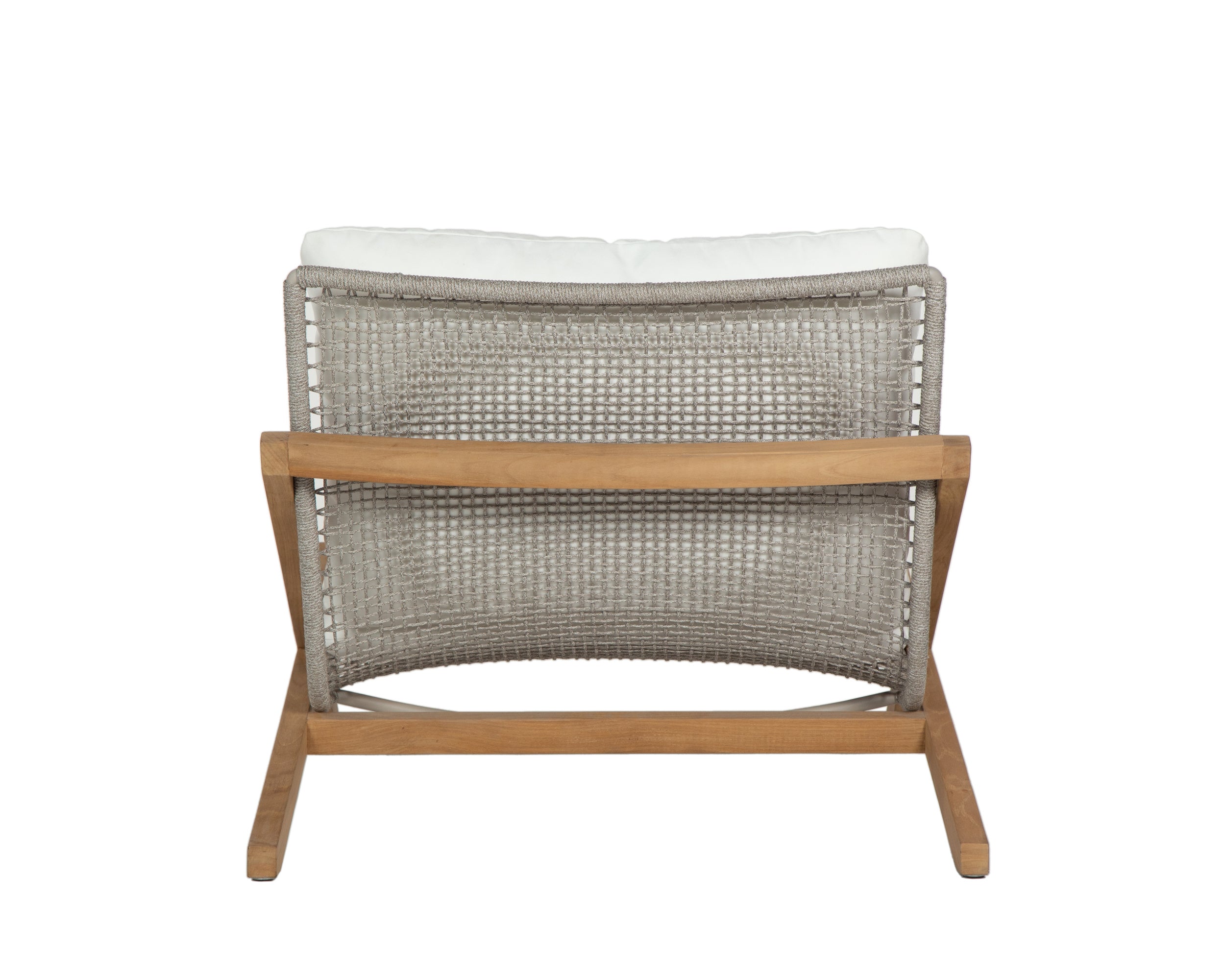 Bari Lounge Chair - Natural - Stinson White