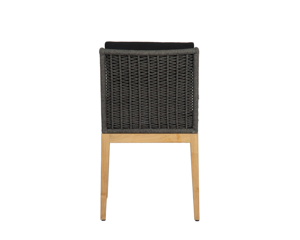 Sorrento Dining Chair - Natural - Arashi Black