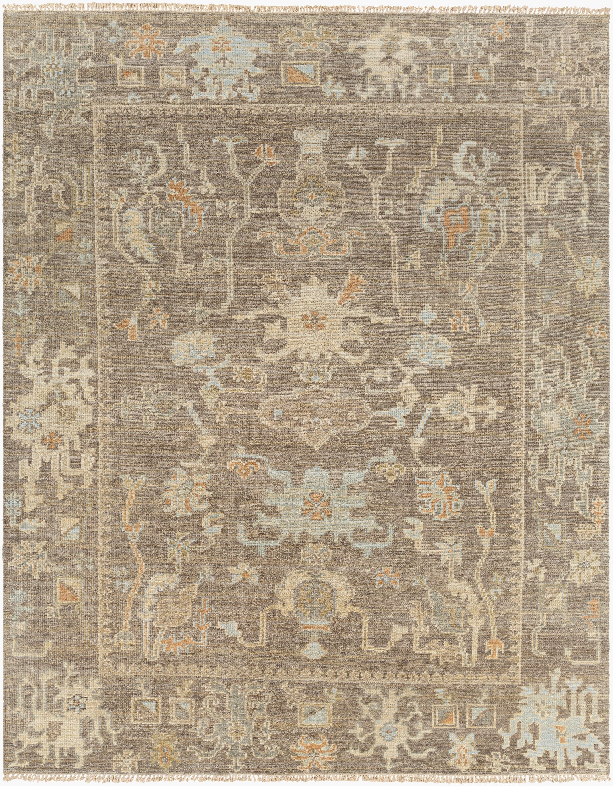 Antalya Rug | Dark Brown | AAT2303
