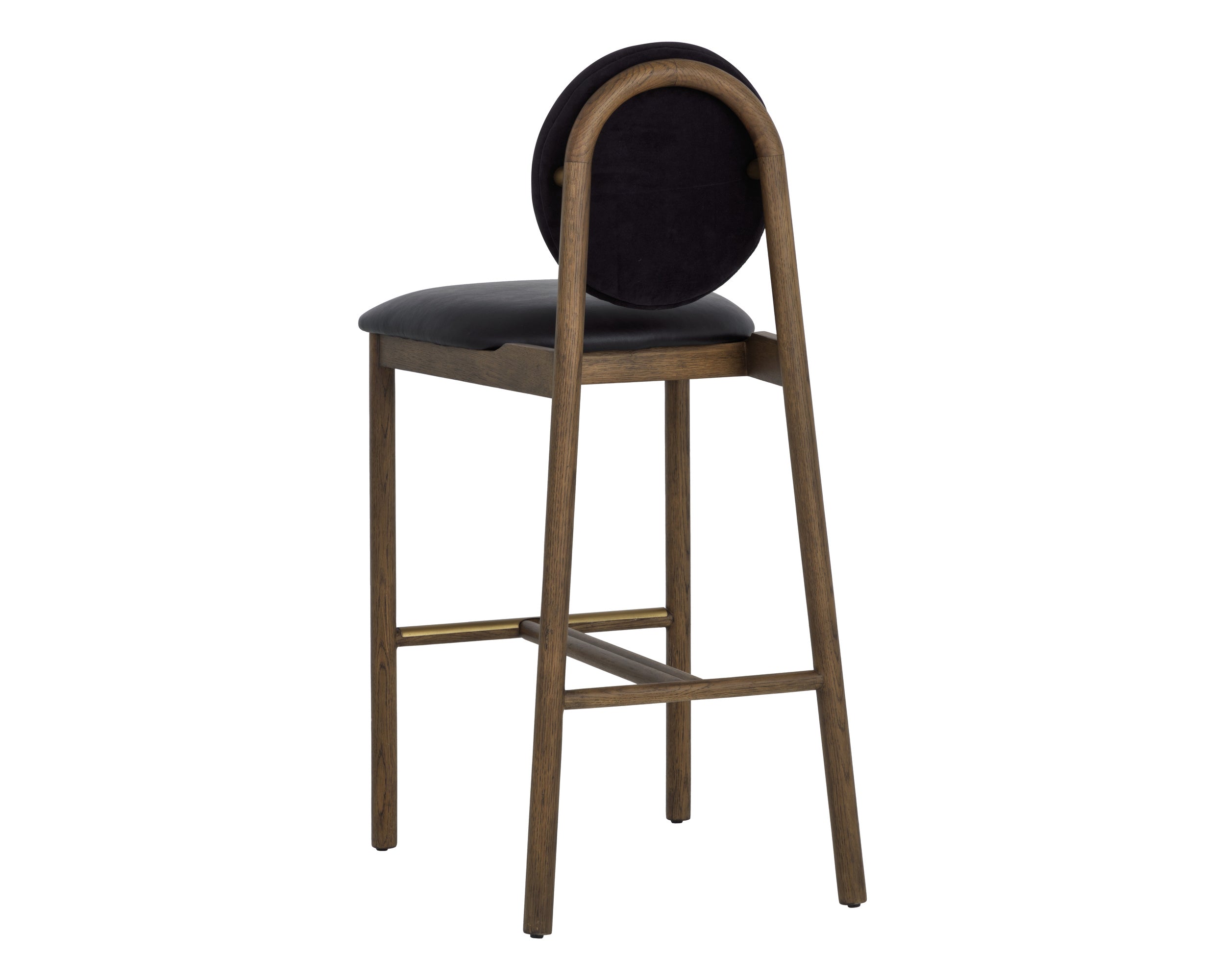 Orabell Barstool - Bravo Black / Abbington Black