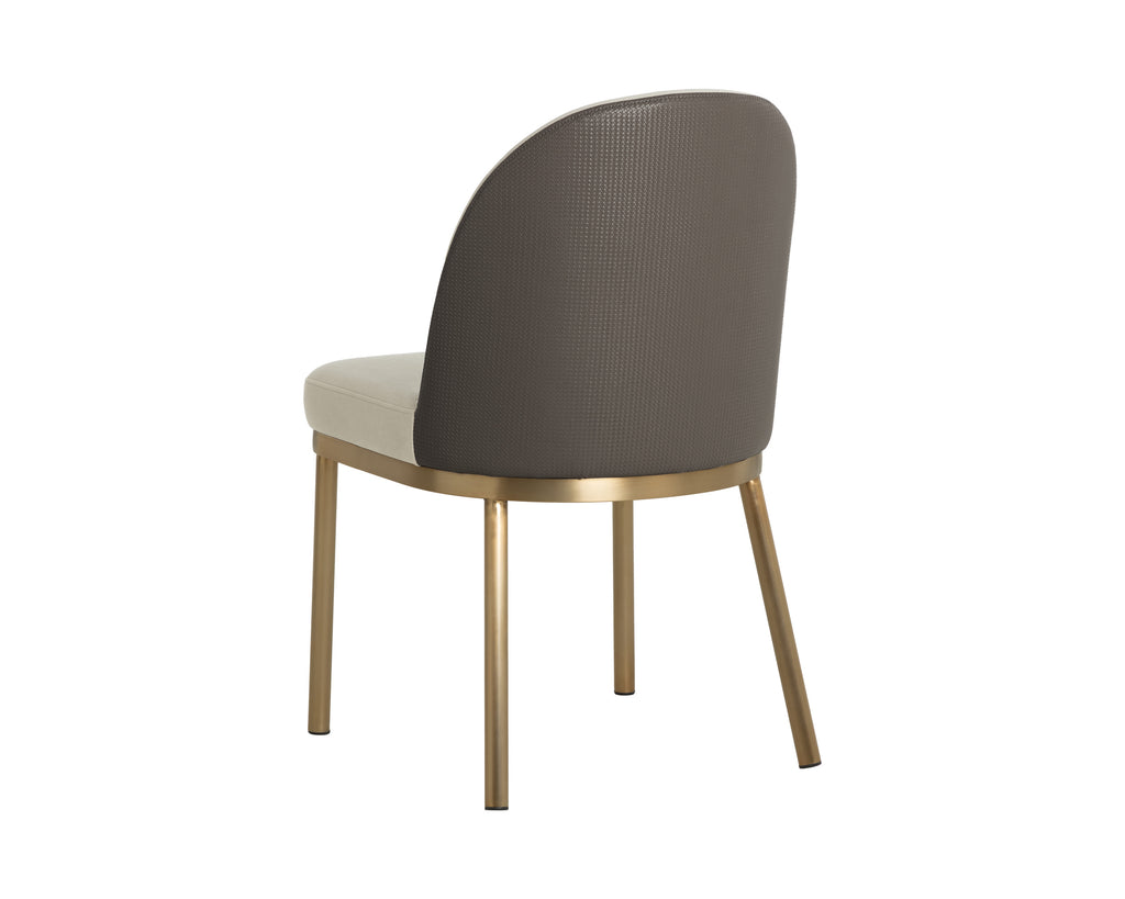 Lavania Dining Chair - Meg Taupe / Porcini Taupe