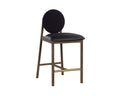 Orabell Counter Stool - Bravo Black / Abbington Black