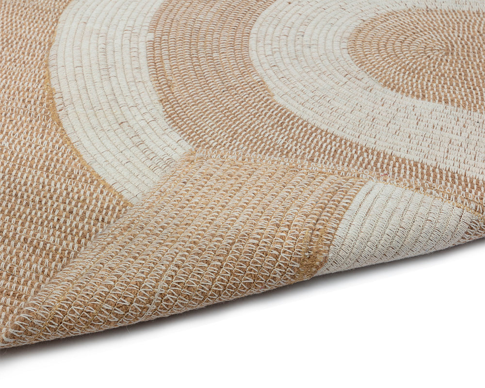 Derby Hand-Woven Rug - Sand / Cream - 10' X 14'