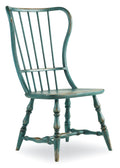 Sanctuary Spindle Side Chair | Sky High Azure Blue