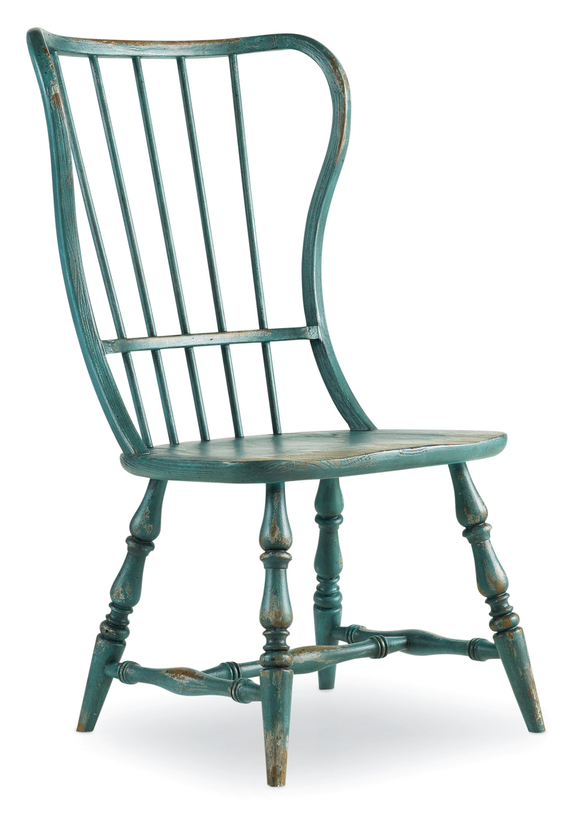 Sanctuary Spindle Side Chair | Sky High Azure Blue