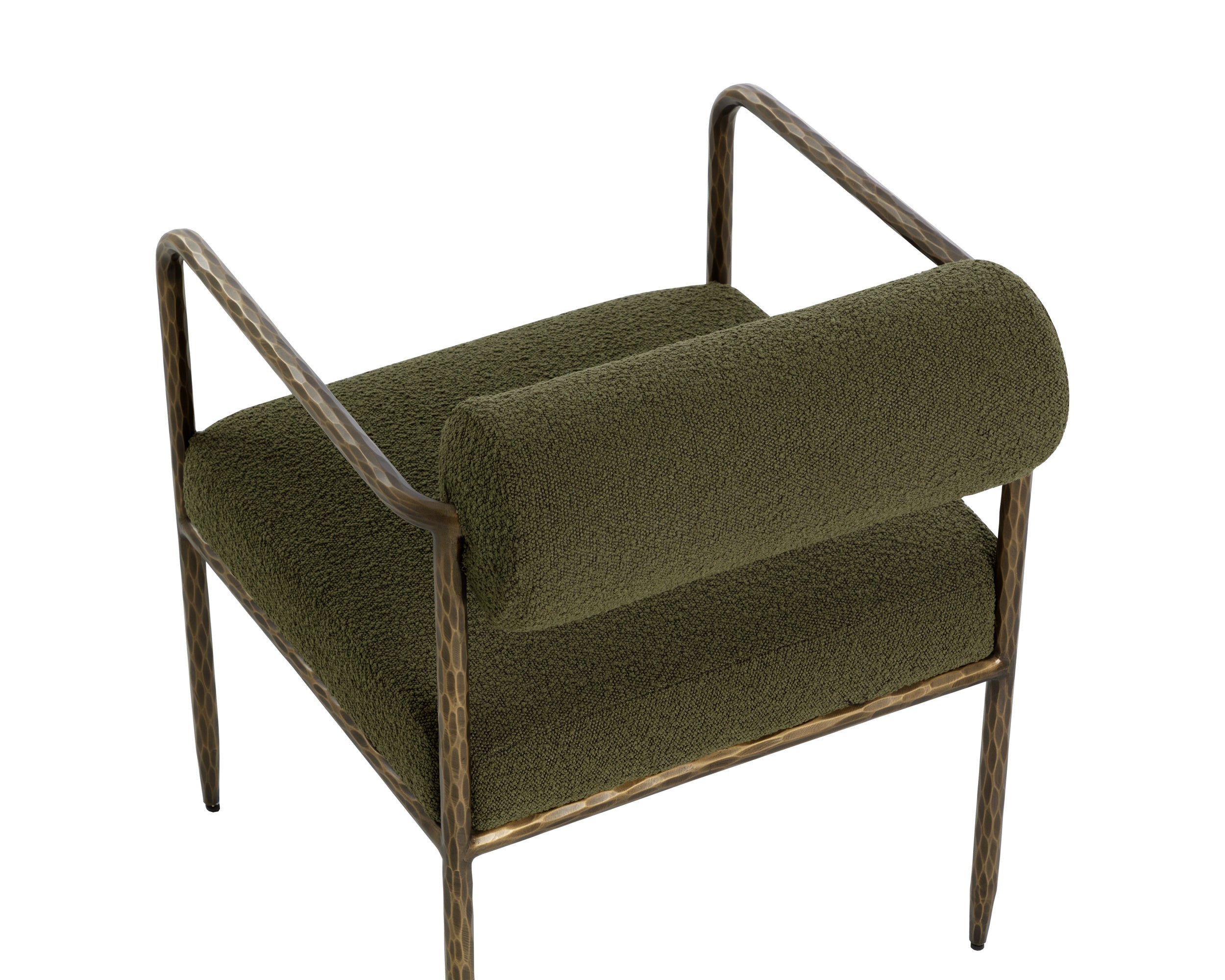 Ajani Dining Armchair - Copenhagen Olive