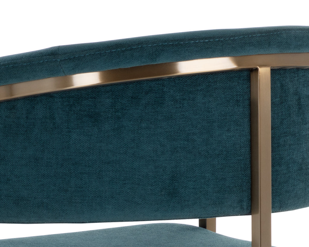 Marris Barstool - Gold - Danny Teal