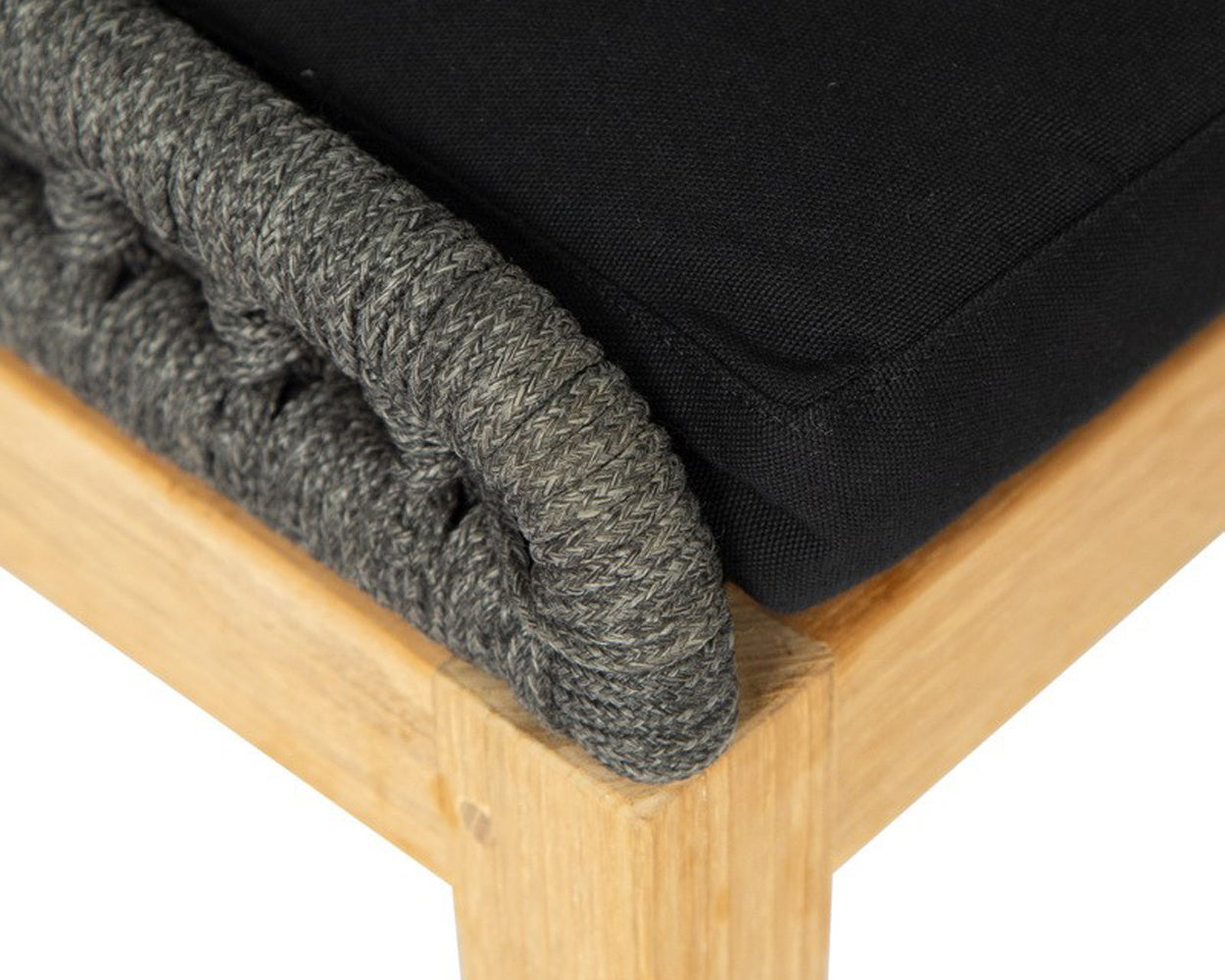 Sorrento Dining Chair - Natural - Arashi Black
