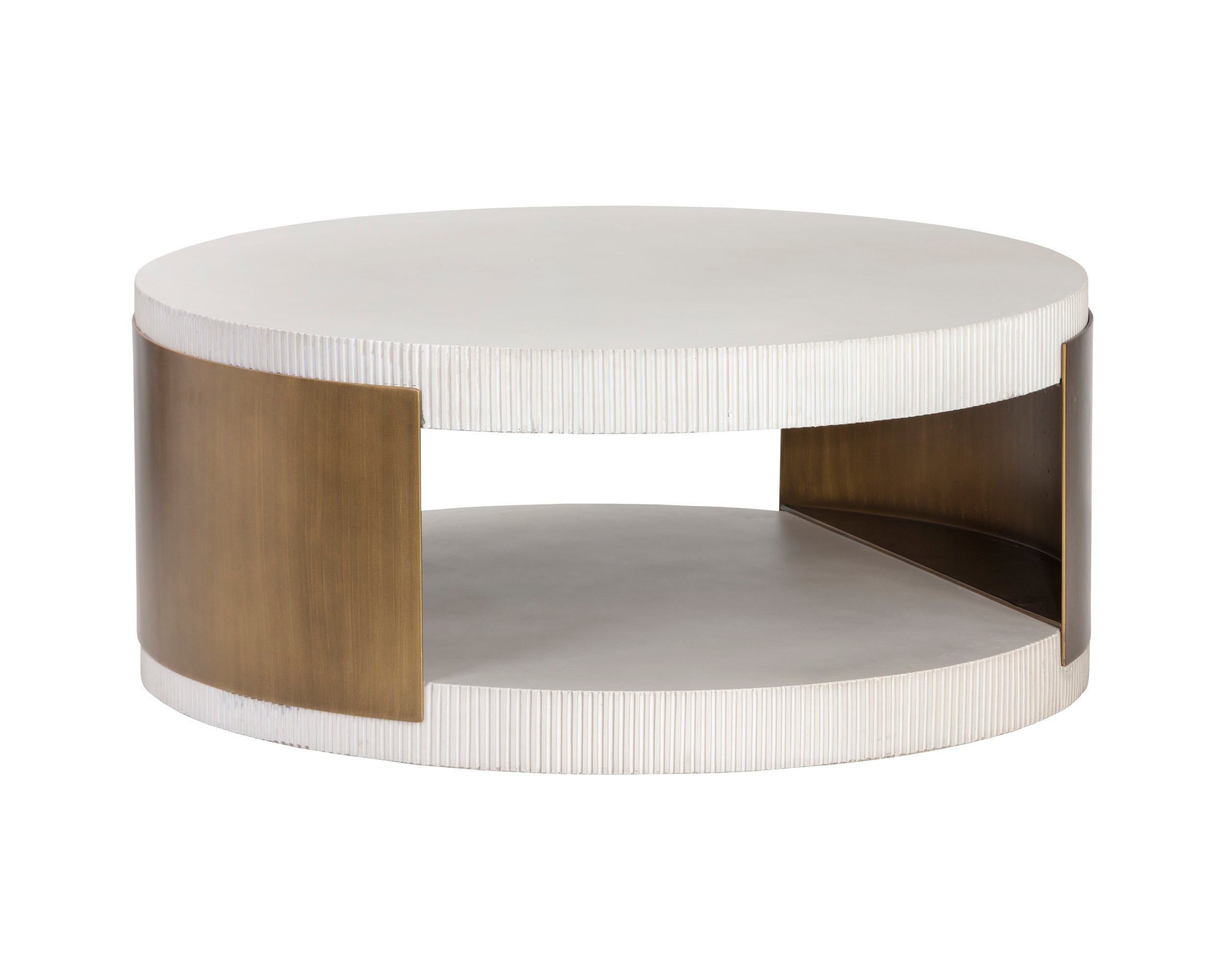 Cavette Coffee Table - White