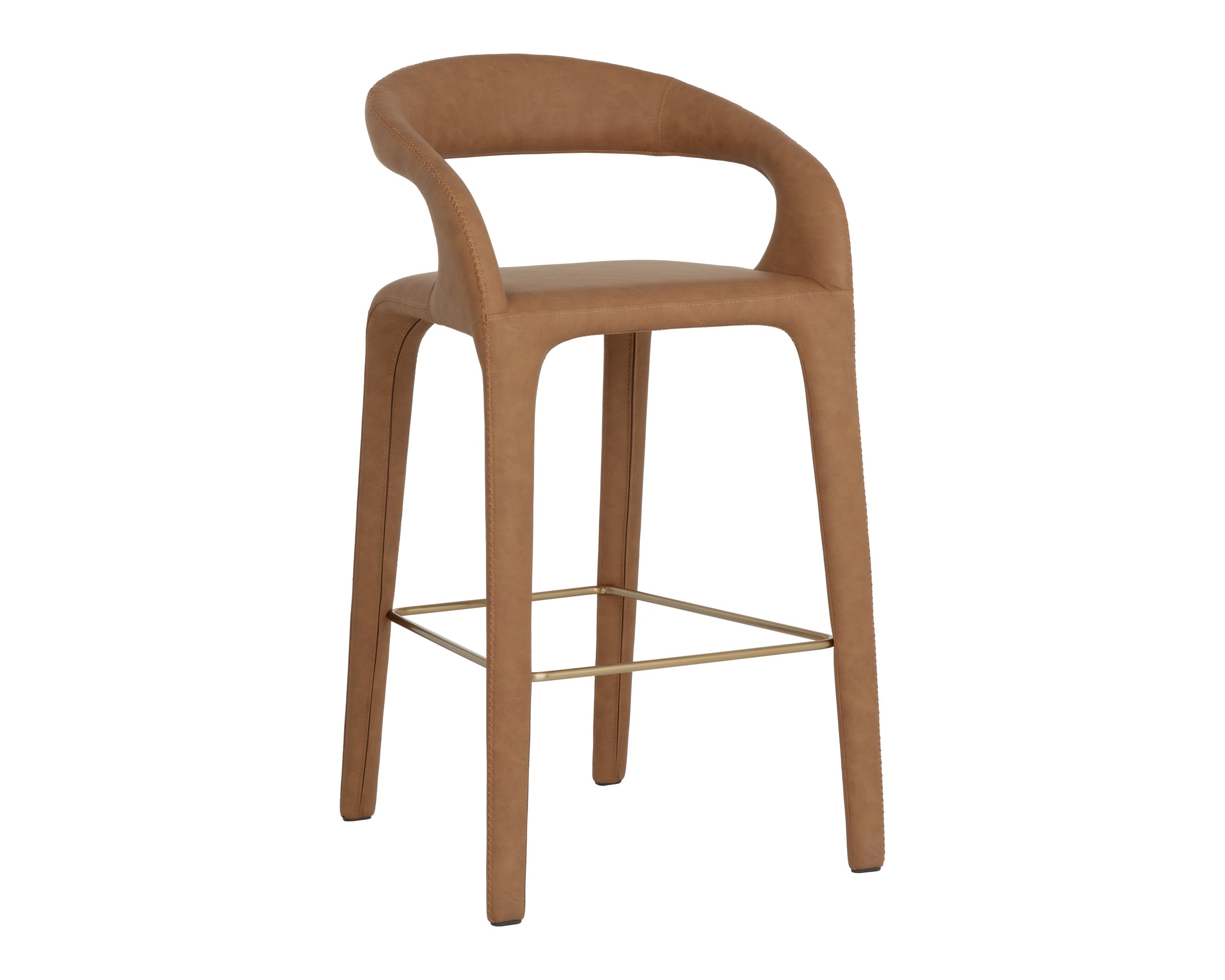 Atika Barstool - Milliken Cognac