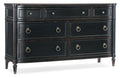 Charleston Seven-Drawer Dresser | Black Cherry